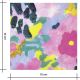 Tissu viscose - Jardin anglais