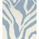 Tissu Lin viscose Zebra - bleu ciel