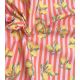 Tissu coton - Lemon and Stripes