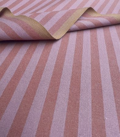 Coton indien - Sun stripes Figue Coton indien - Sun stripes Figue