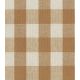 Tissu coton enduit - Carreaux Peanut