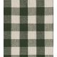 Tissu coton enduit - Carreaux Kaki