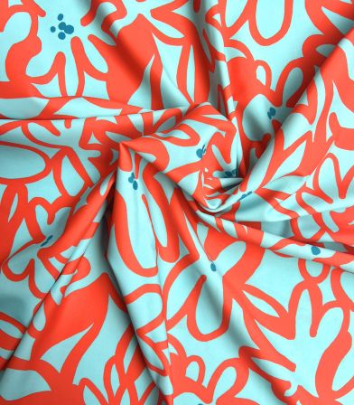 Tissu Maillot - Tiaré print Tissu Maillot - Tiaré print