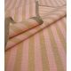 Coton indien - Sun stripes Peach