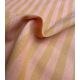 Coton indien - Sun stripes Peach