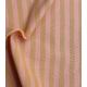 Coton indien - Sun stripes Peach