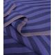 Coton indien - Sun stripes Blueberry
