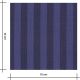 Coton indien - Sun stripes Blueberry