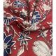Voile de coton - Devika Rouge brique