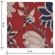 Voile de coton - Devika Rouge brique