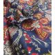 Voile de coton - Darshana bleu nuit