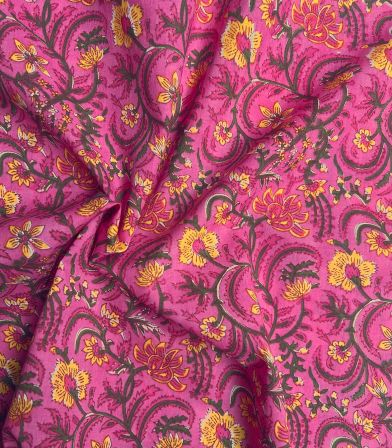 Voile de coton - Sandhya rose Voile de coton - Sandhya rose