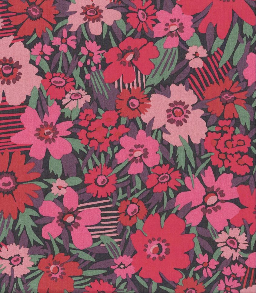 Tissu Liberty Averie - Fuchsia Tissu Liberty Averie - Fuchsia