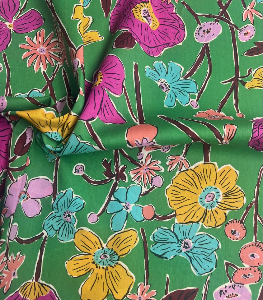 Tissu Liberty Marina's Tea Garden