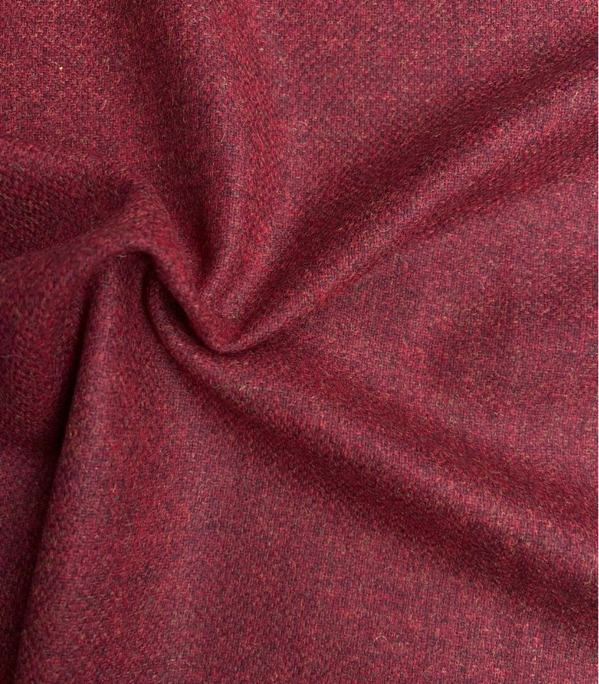 Tissu Drap de laine fin - rouge brique Tissu Drap de laine fin - rouge brique