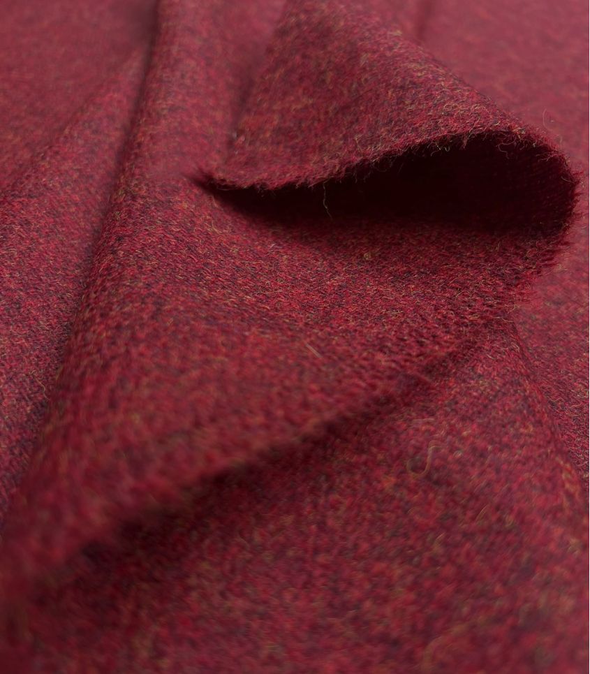 Tissu Drap de laine fin - rouge brique Tissu Drap de laine fin - rouge brique