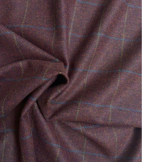 Tissu Lainage carreaux - Harry plum Tissu Lainage carreaux - Harry plum