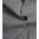 Tissu coton - Rayure Oshkosh - Charcoal