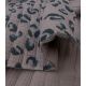 Tissu double gaze matelassé - Fauve taupe