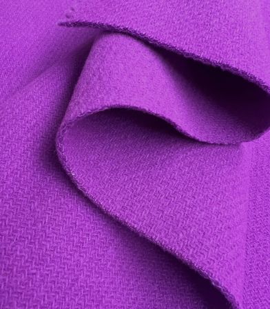 Tissu Drap de laine manteau - Purple Tissu Drap de laine manteau - Purple