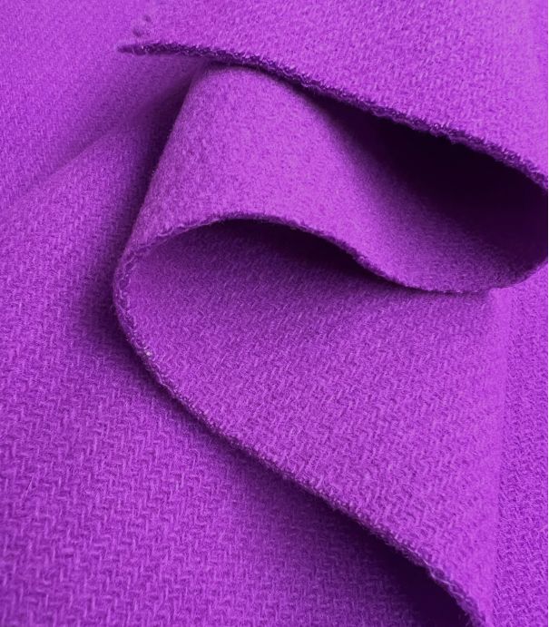 Tissu Drap de laine manteau - Purple Tissu Drap de laine manteau - Purple