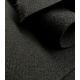 Tissu Drap de laine manteau - Noir
