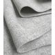 Tissu Drap de laine manteau - Gris chiné