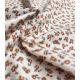 Tissu Flanelle - Flowers Reindeer