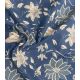 Voile de coton - Devika bleu marine