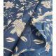 Voile de coton - Devika bleu marine