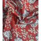 Voile de coton - Vamika rouge brique