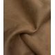 Tissu double face sherpa / suédine - Noisette