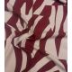 Tissu viscose Abstract Shape - Burgundy