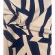 Tissu viscose Abstract Shape - Navy