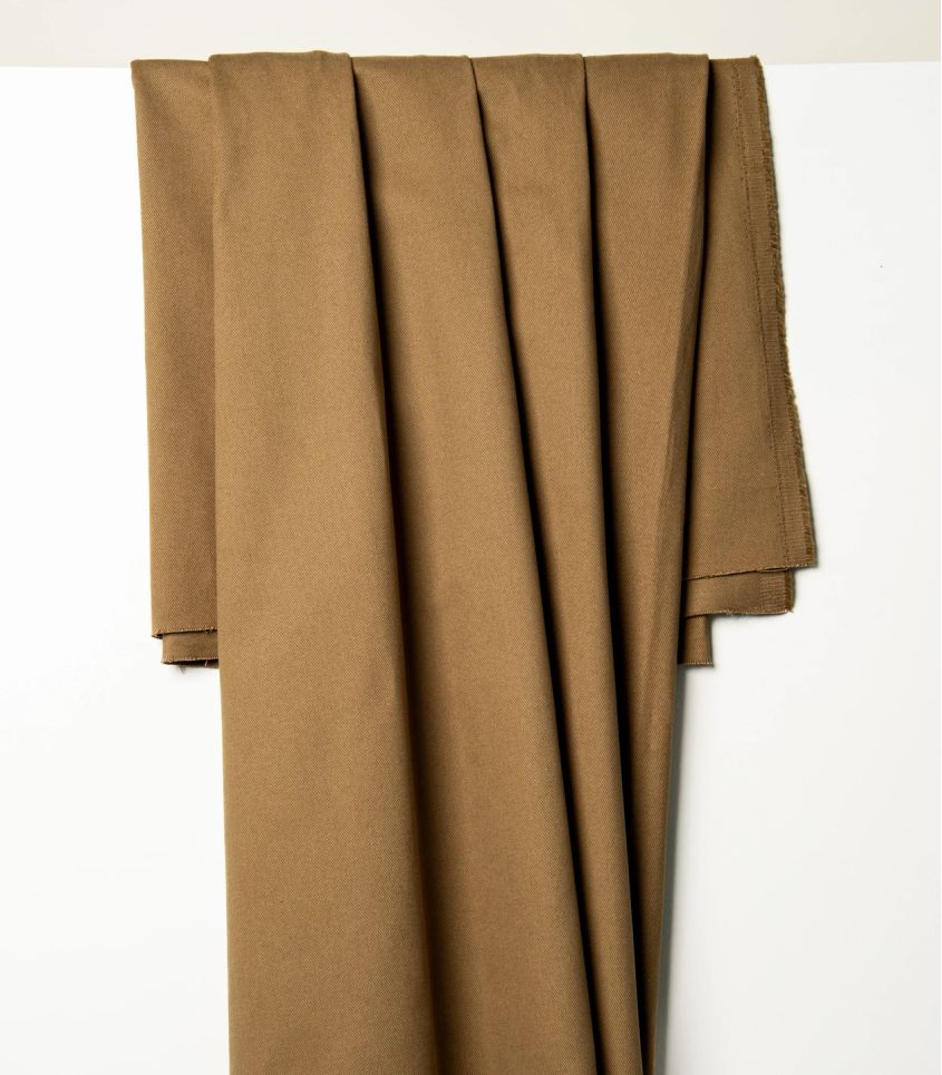 Tissu Gabardine AB - Ice Mocha Tissu Gabardine AB - Ice Mocha