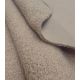 Tissu double face teddy / polaire - Beige