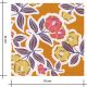 Tissu viscose Fanou - Caramel Tissu viscose Fanou - Caramel