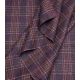 Tissu Lainage carreaux - Mulberry