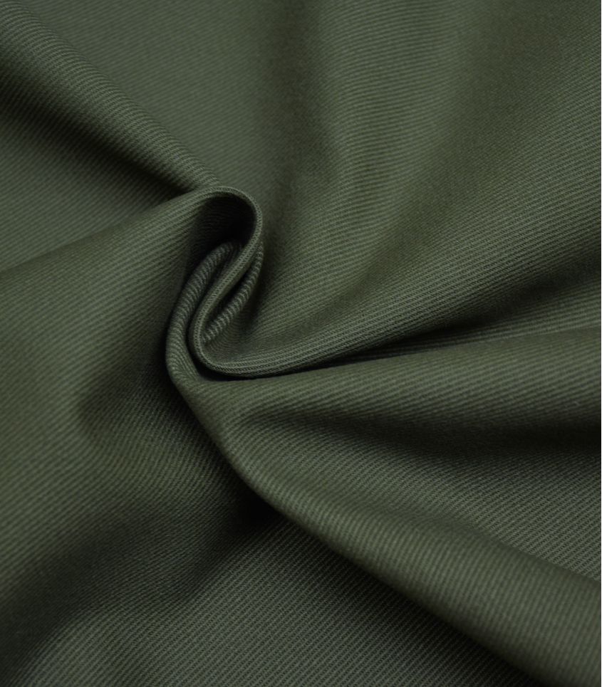 Tissu Gabardine heavy- Fougère