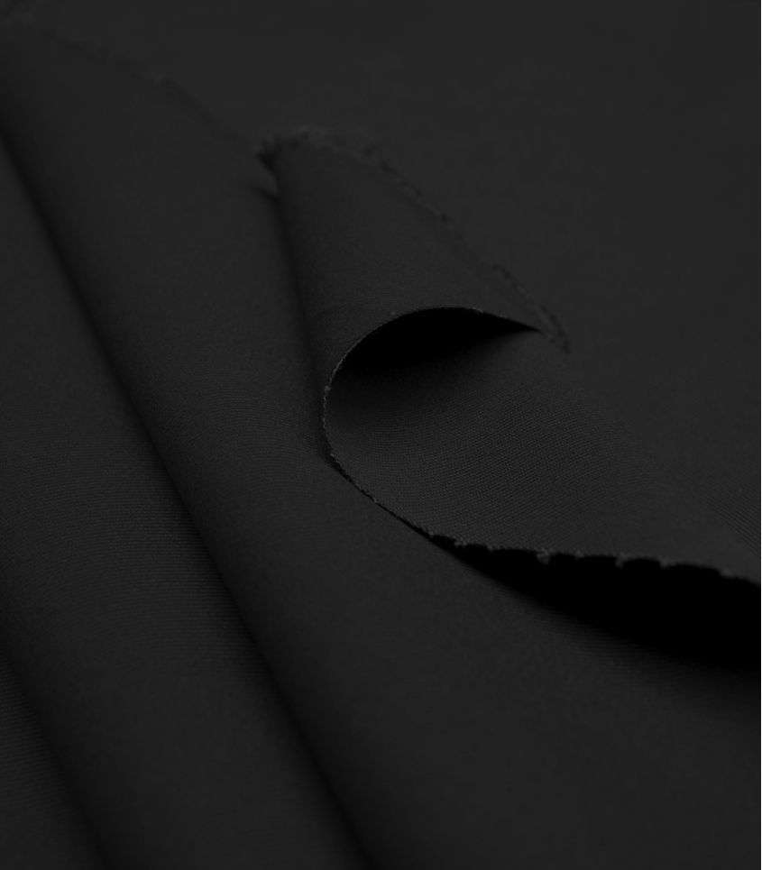 Tissu Gabardine heavy- Noir