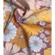 Tissu viscose - Fleurs d'automne