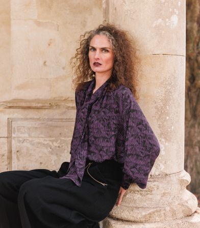 Patron Blouse / Robe Violette