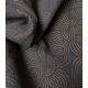 Tissu jacquard Entrelac - Bronze