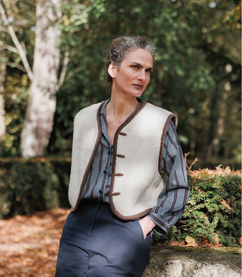 Box "Mon gilet Biquette" - Sherpa laine Box "Mon gilet Biquette" - Sherpa laine