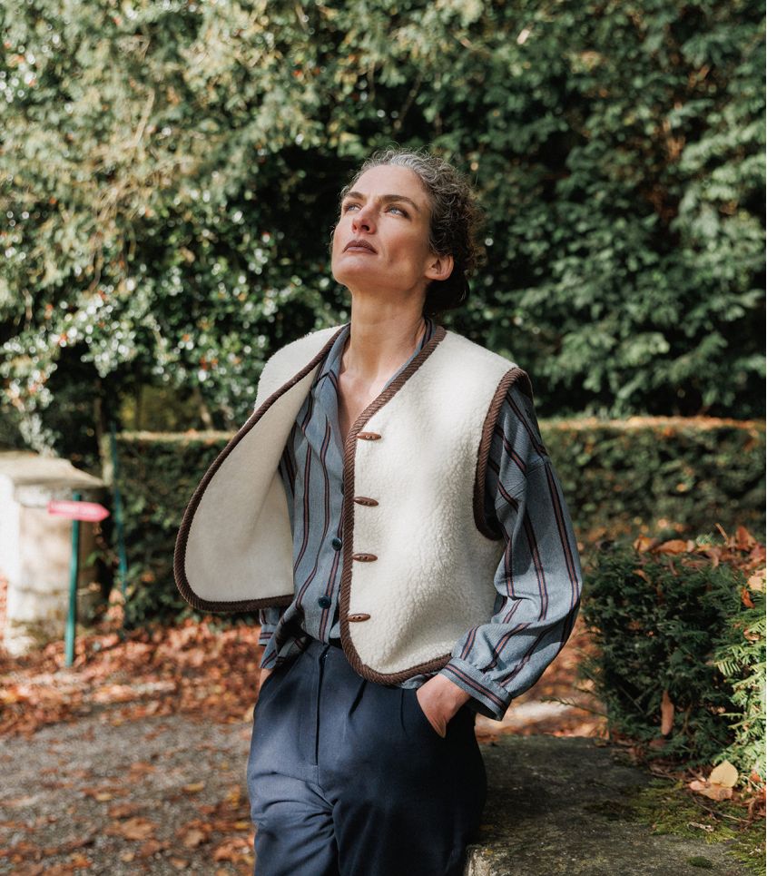 Box "Mon gilet Biquette" - Sherpa laine Box "Mon gilet Biquette" - Sherpa laine