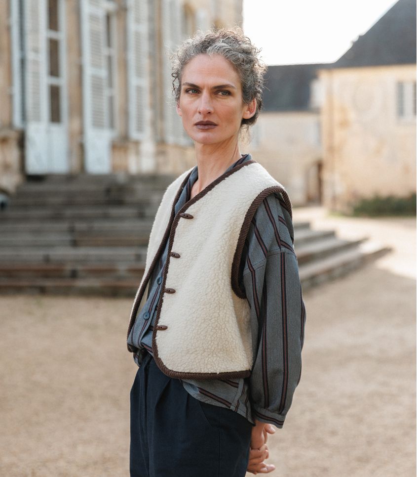 Box "Mon gilet Biquette" - Sherpa laine Box "Mon gilet Biquette" - Sherpa laine