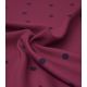 copy ofTissu crêpe viscose - Jolly dots Cranberries
