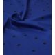 Tissu crêpe viscose - Jolly dots Cobalt blue