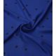 Tissu crêpe viscose - Jolly dots Cobalt blue