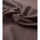 Tissu rayures Lima - Choco